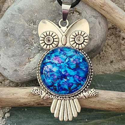 Hootie Owl Pendant - Guardian Spirit • Wisdom • Protection