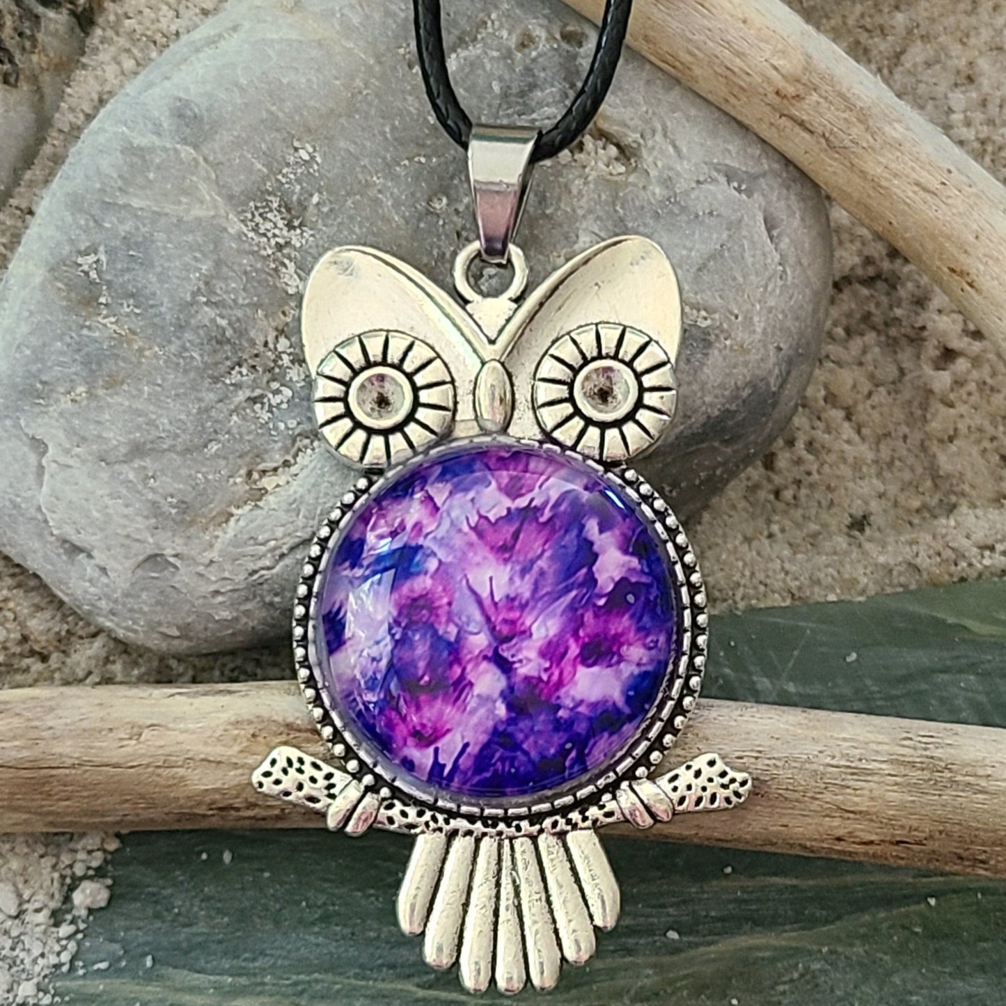 Hootie Owl Pendant - Guardian Spirit • Wisdom • Protection