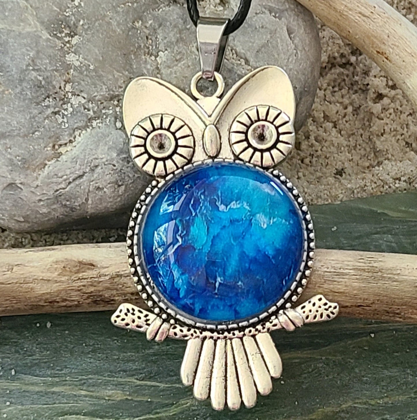 Hootie Owl Pendant - Guardian Spirit • Wisdom • Protection