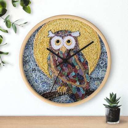 Hootie-Owl Wall Clock