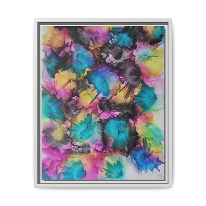 Italian Ice – Framed Canvas Art Print (16×20) | A Splash of Summer Joy