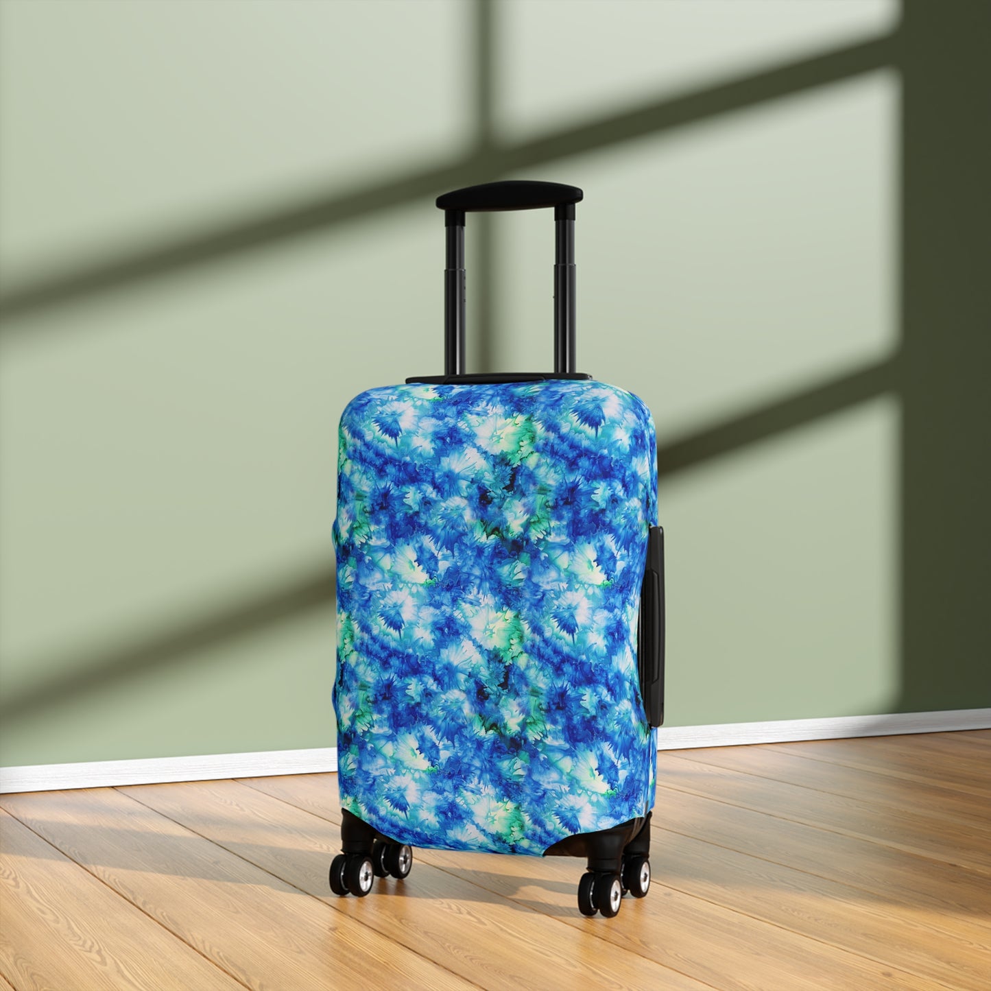 Ocean Mist Stretchy Luggage Cover - Travel in Style