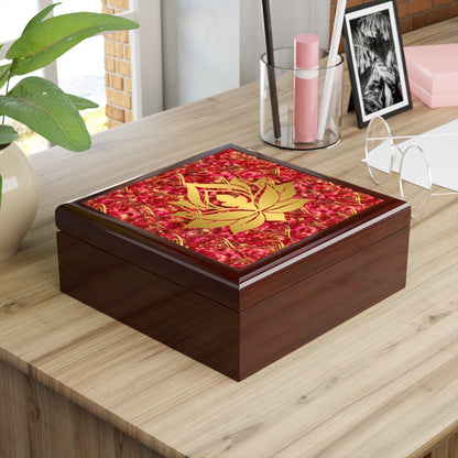 Lotus Flower Jewelry Box - Special Occasion Gift