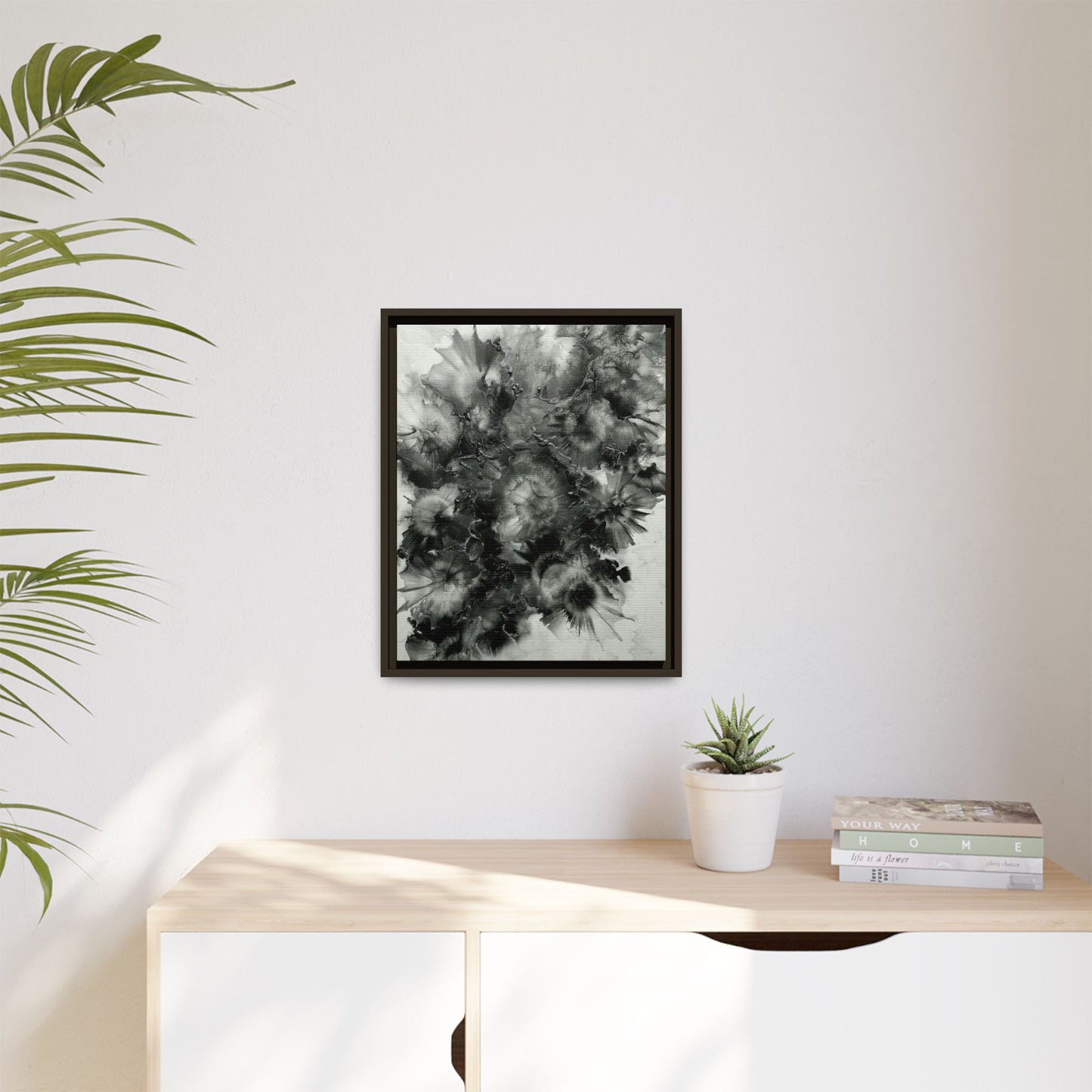 Perspective – Framed Canvas Art Print (16×20) | A Meditation in Monochrome