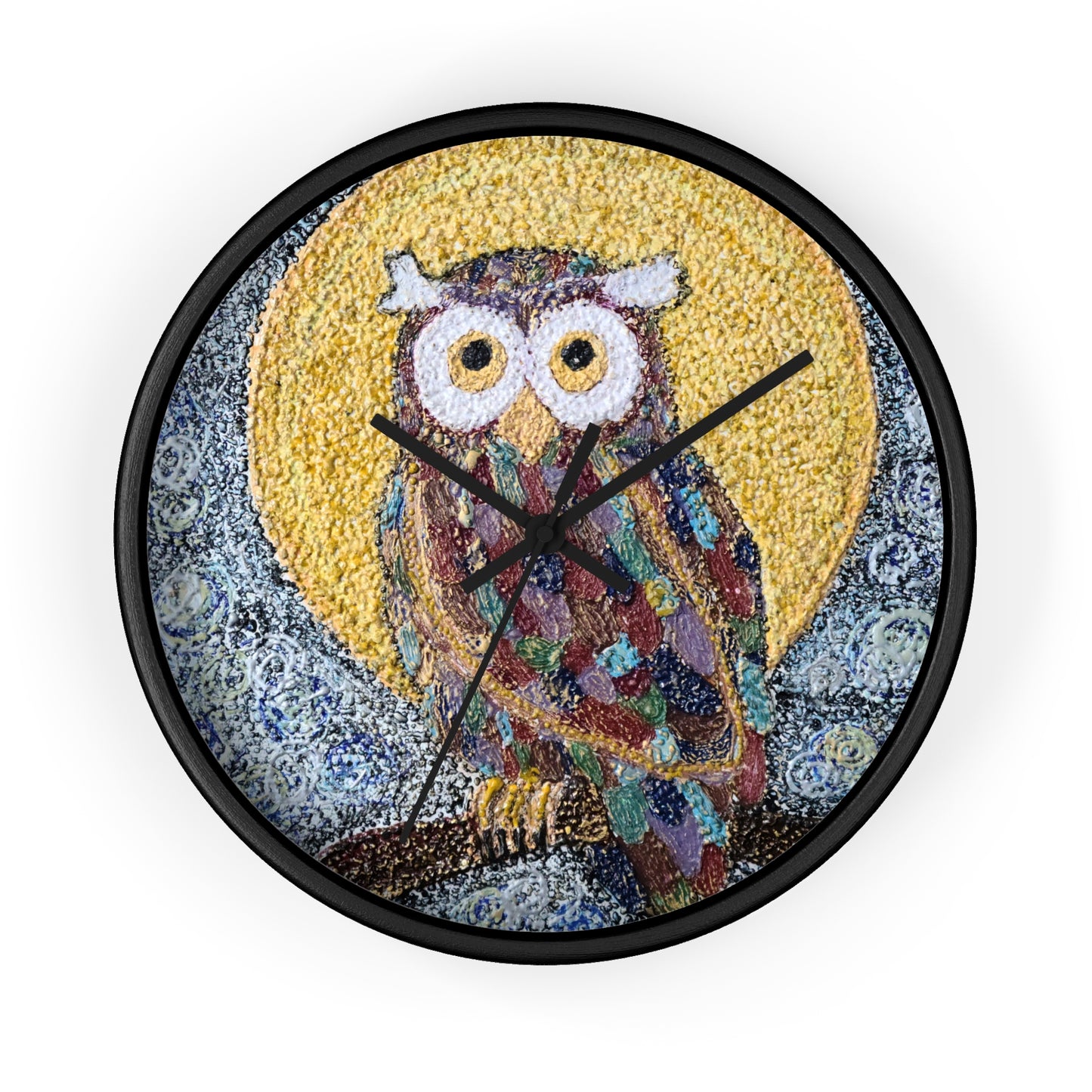 Hootie-Owl Wall Clock