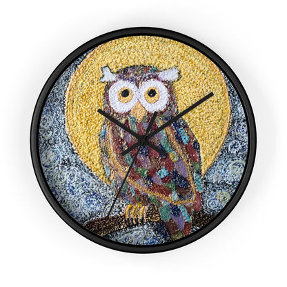 Hootie-Owl Wall Clock