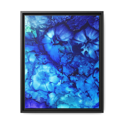 Serenity – Framed Canvas Art Print (16×20) | A Beginning in Stillness & Strength