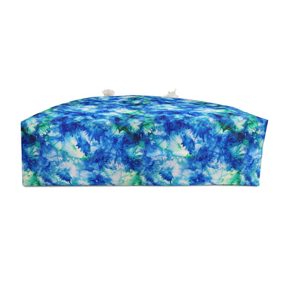 Ocean Mist Weekender Bag – Bold, Floral & Elegant