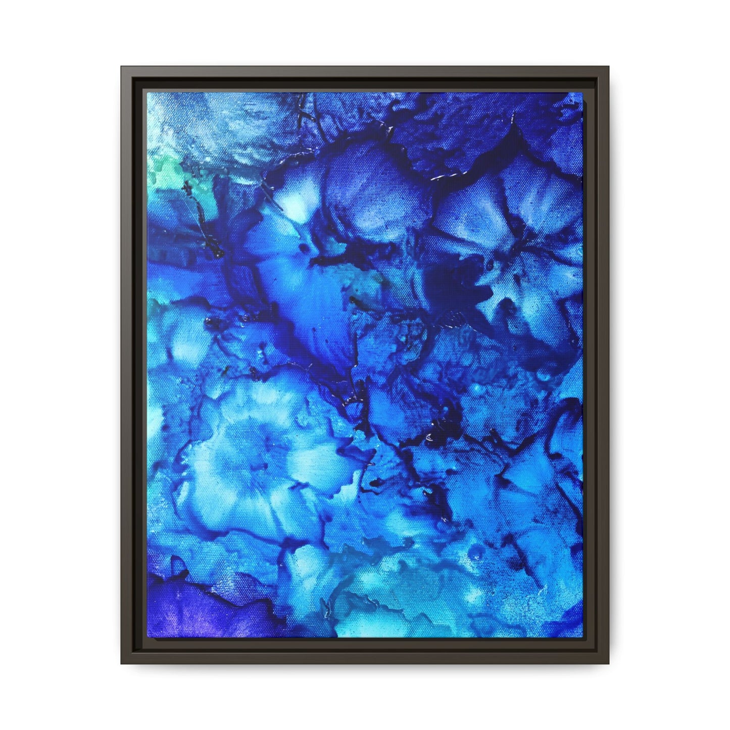 Serenity – Framed Canvas Art Print (16×20) | A Beginning in Stillness & Strength