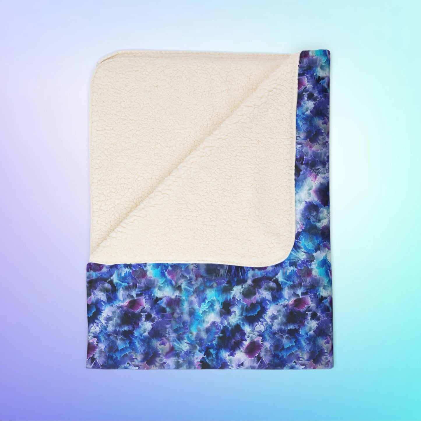 Cosmos Fleece Sherpa Blanket - Wrap yourself in the Cosmos-Special Occasion Gift