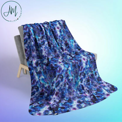 Cosmos Fleece Sherpa Blanket - Wrap yourself in the Cosmos-Special Occasion Gift