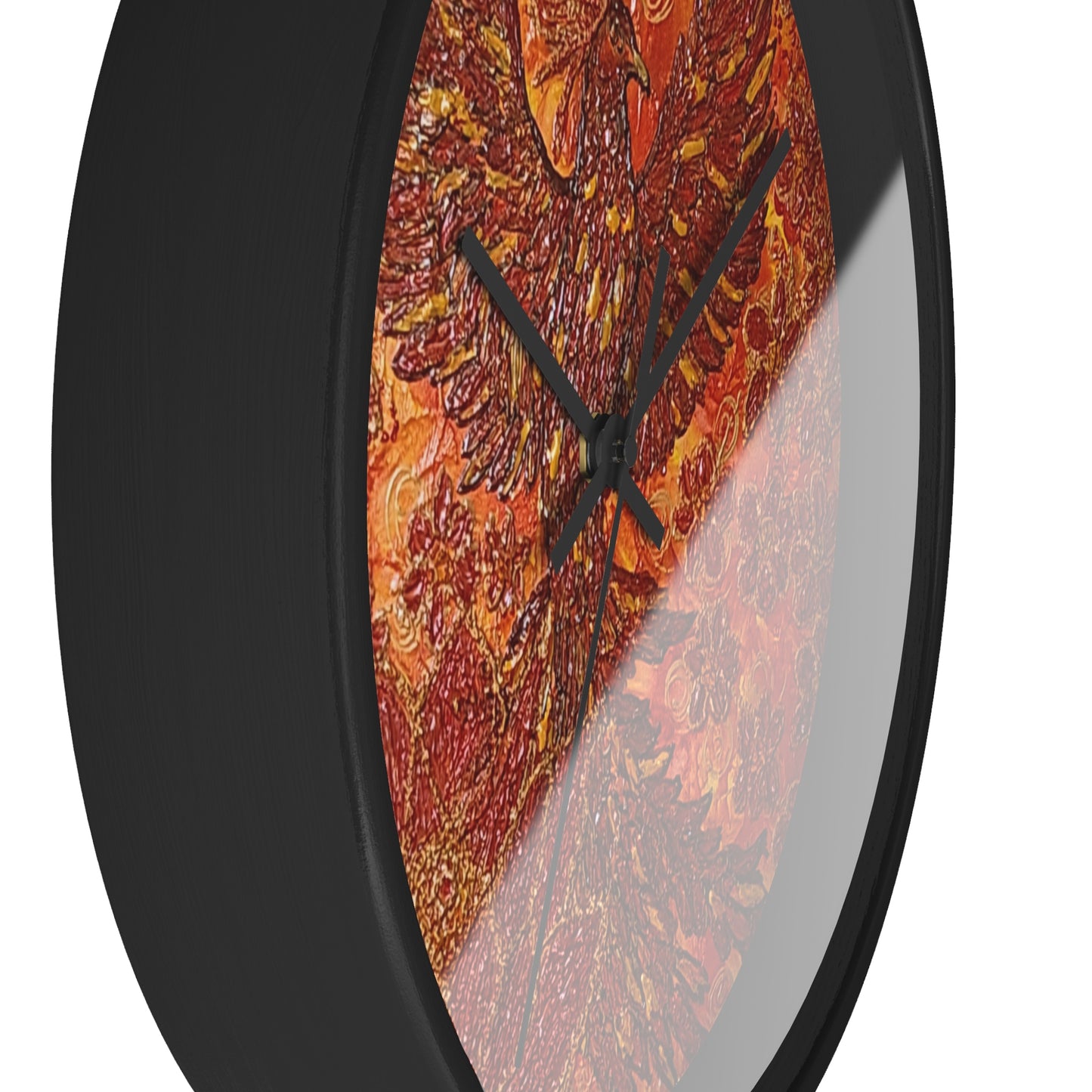 Unbreakable Wings -Phoenix Wall Clock