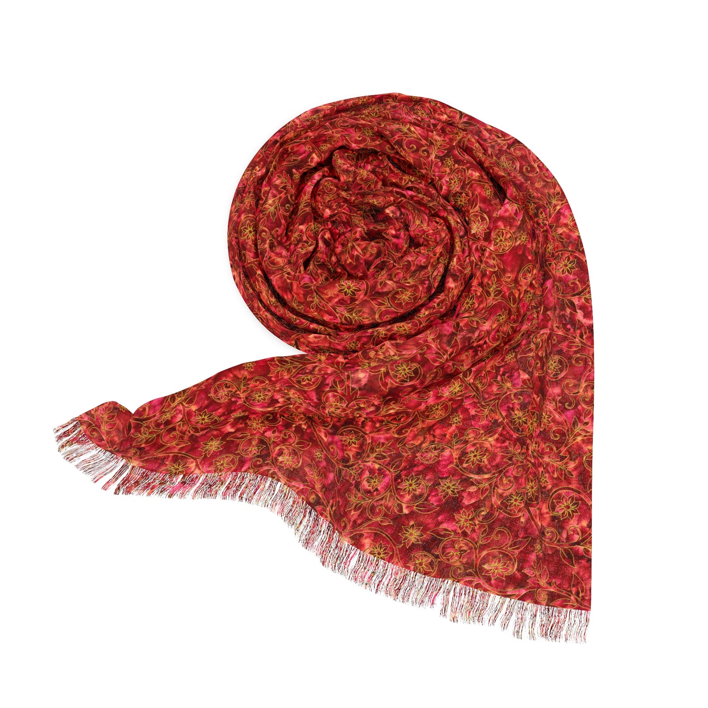 Red Floral Scarf (Limited Edition 2024)