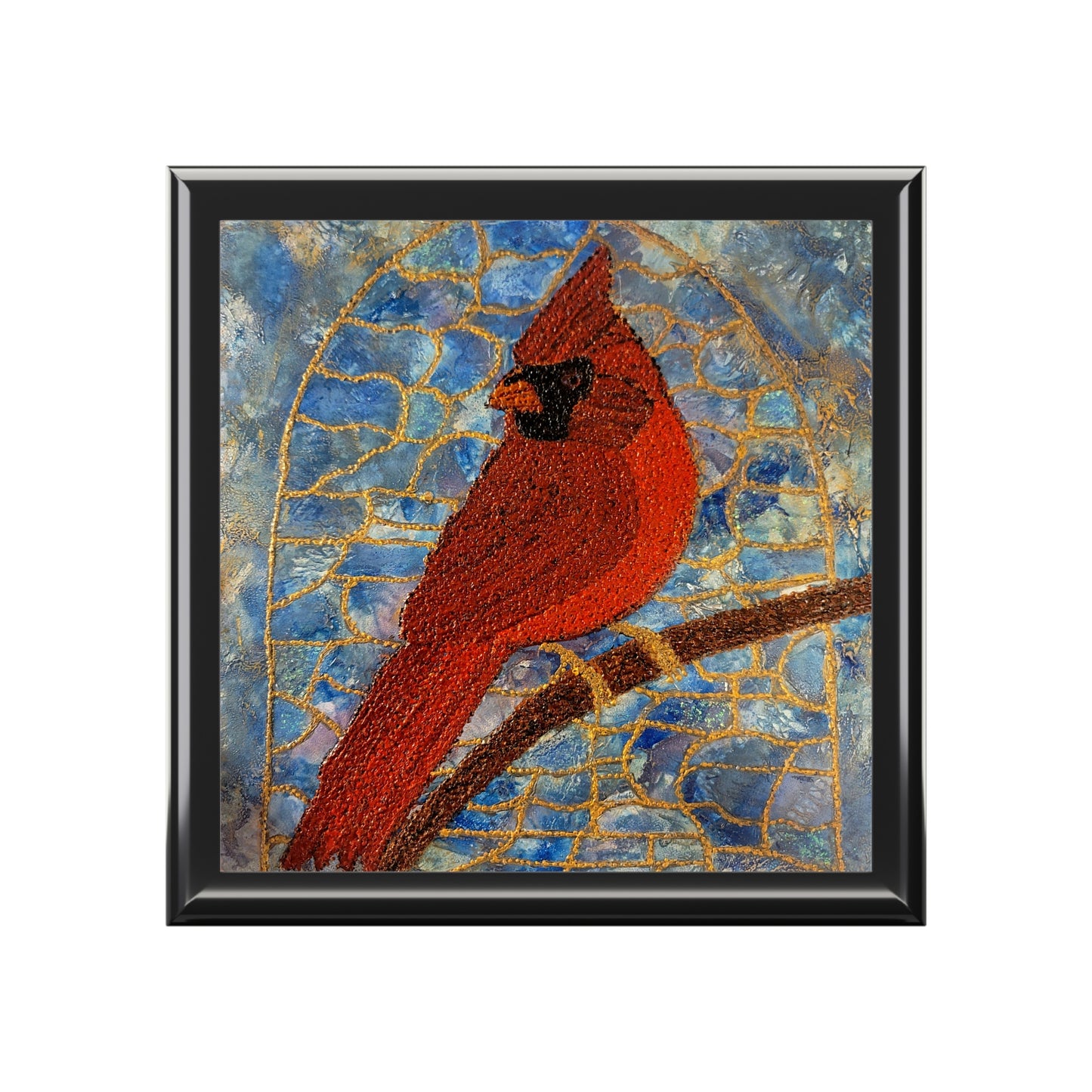 Cardinal- Always Beside You Jewelry Box - In Memory Of Gift