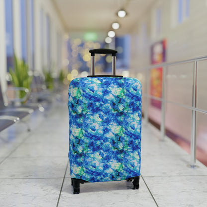 Ocean Mist Stretchy Luggage Cover - Travel in Style