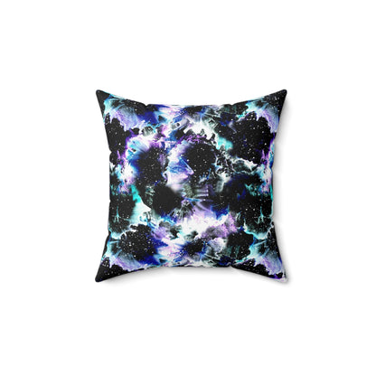 Faux Suede Square Pillow - Galaxy