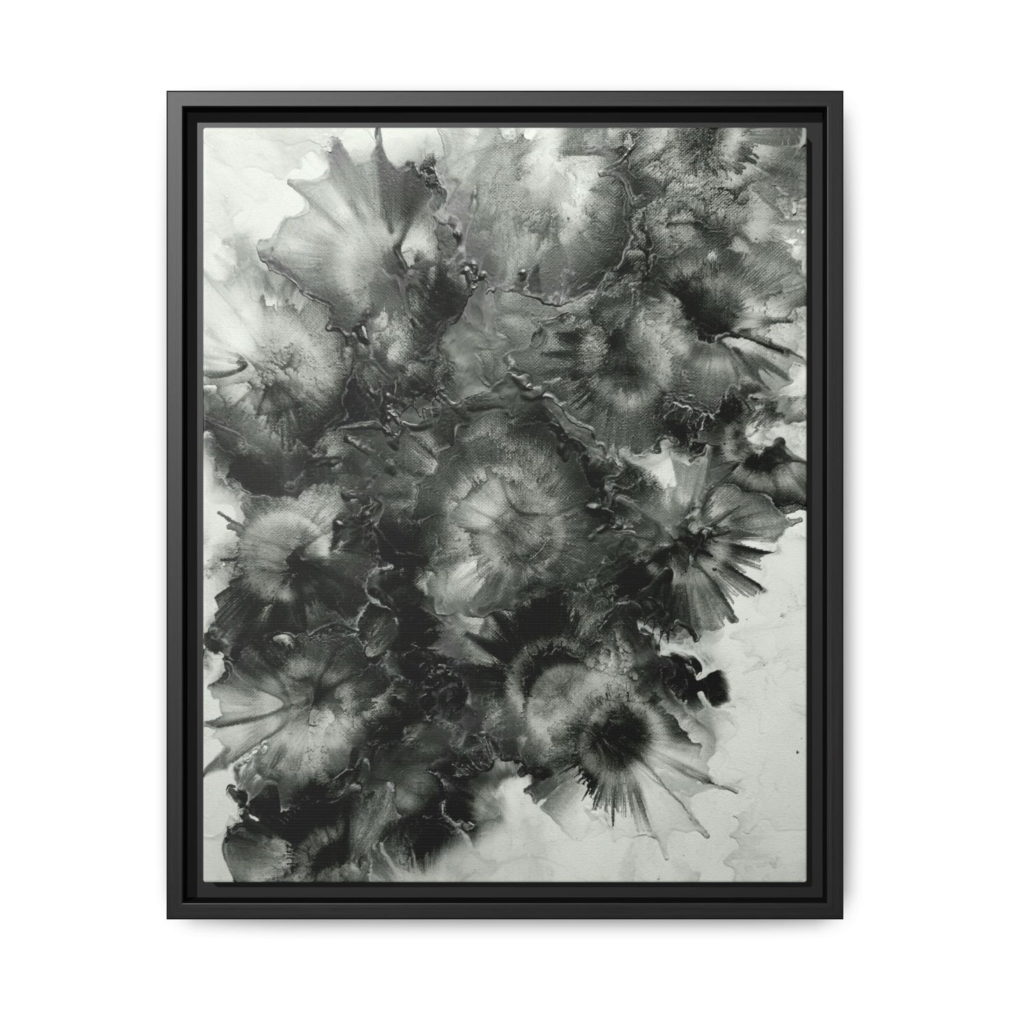 Perspective – Framed Canvas Art Print (16×20) | A Meditation in Monochrome