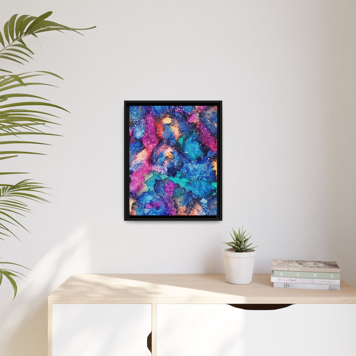 Eternity – Framed Canvas Art Print (16×20) | A Celestial Reflection on the Infinite