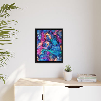 Eternity – Framed Canvas Art Print (16×20) | A Celestial Reflection on the Infinite