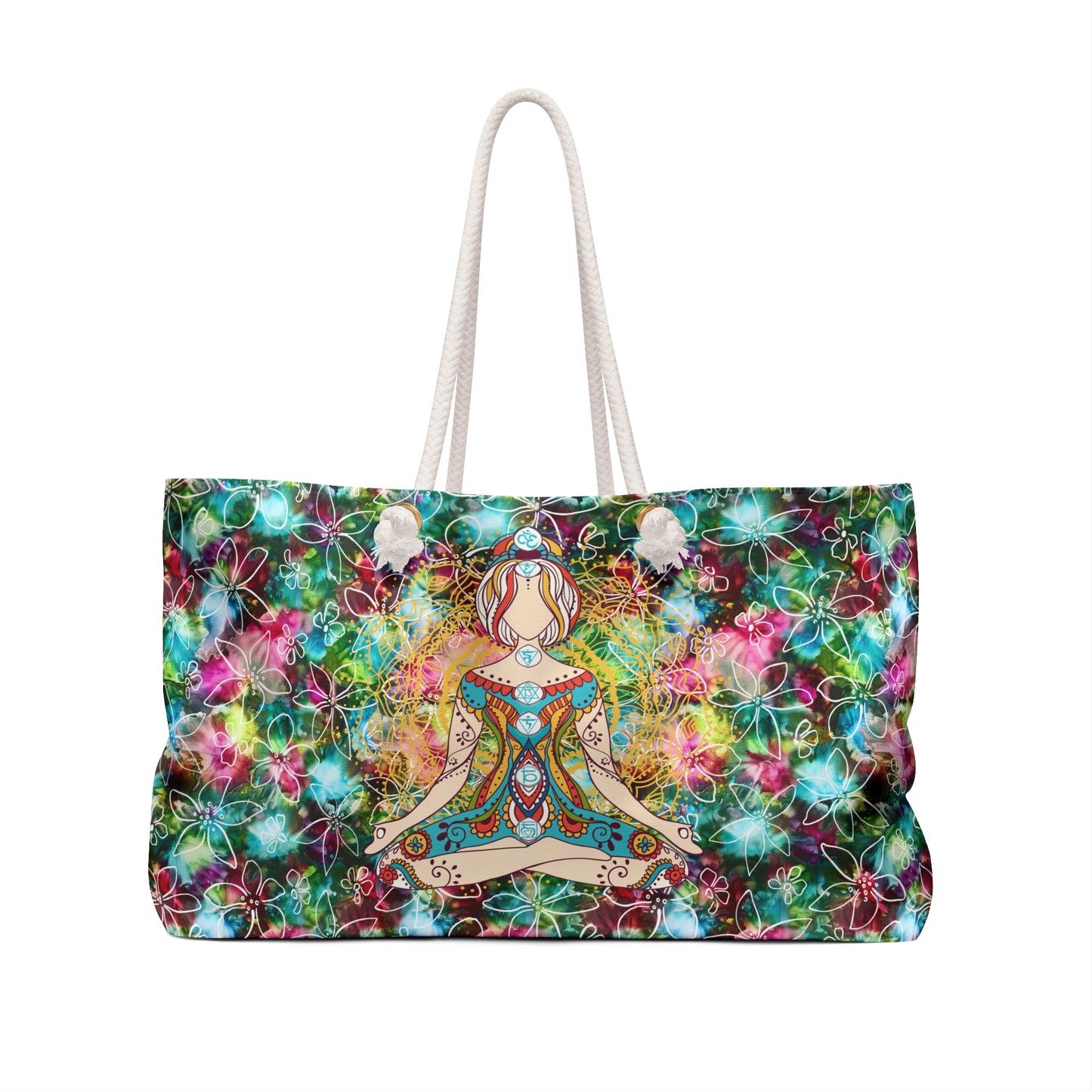 Chakra Floral Weekender Bag