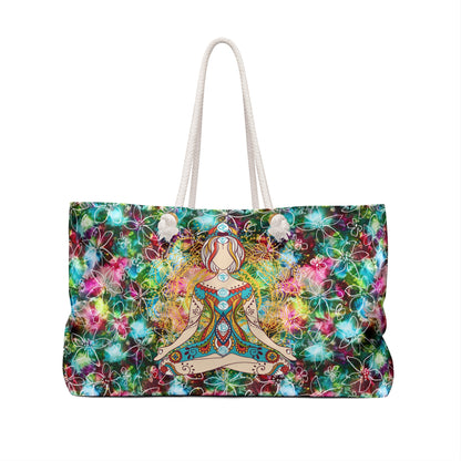 Chakra Floral Weekender Bag