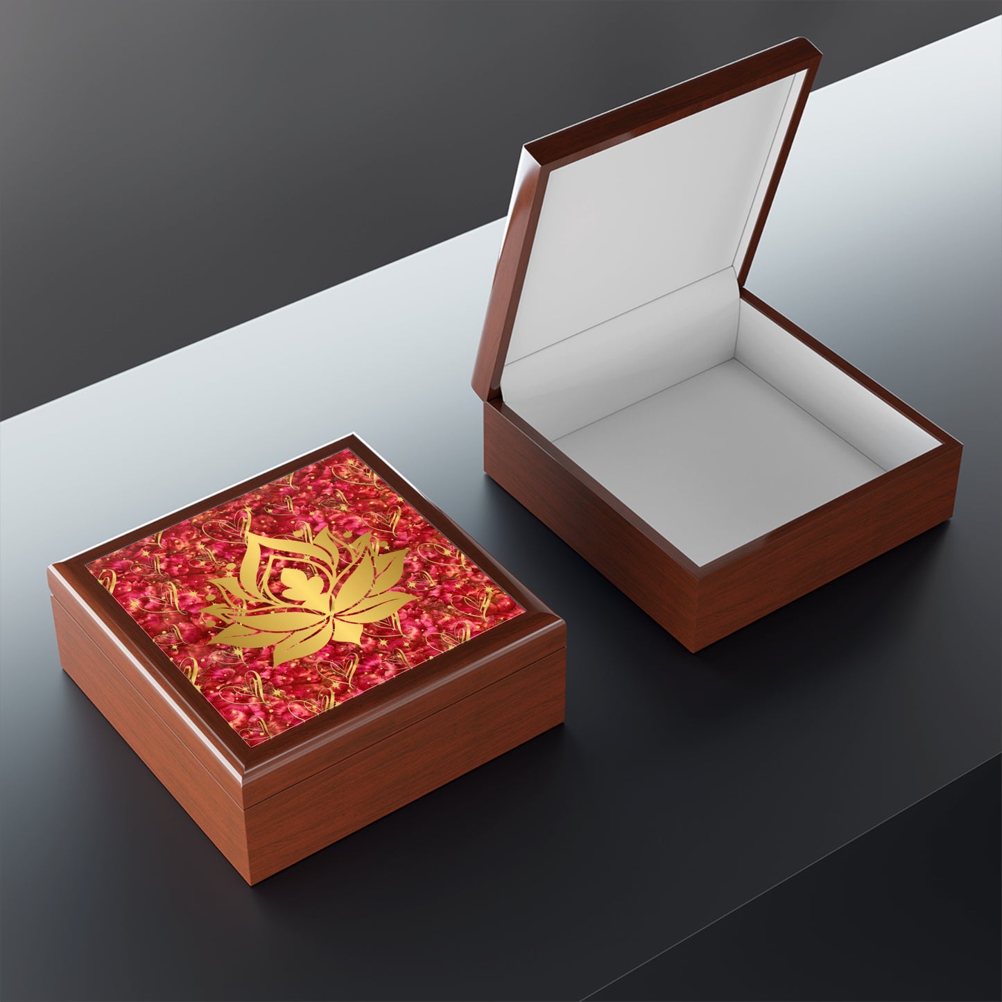 Lotus Flower Jewelry Box - Special Occasion Gift