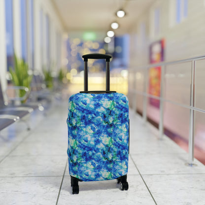 Ocean Mist Stretchy Luggage Cover - Travel in Style