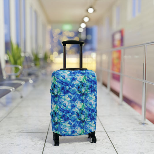 Ocean Mist Stretchy Luggage Cover - Travel in Style