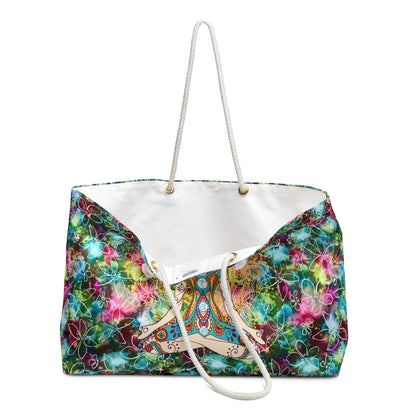 Chakra Floral Weekender Bag