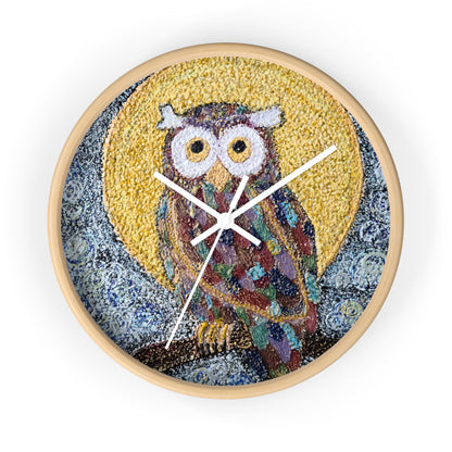 Hootie-Owl Wall Clock