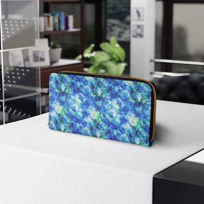 Ocean Mist Zipper Wallet