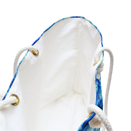 Ocean Mist Weekender Bag – Bold, Floral & Elegant