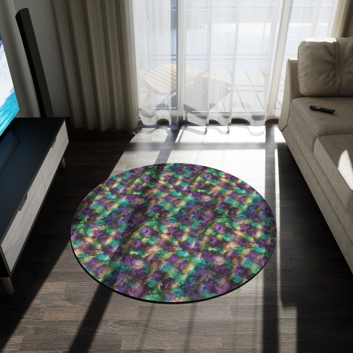 Fantasy Round Area Rug