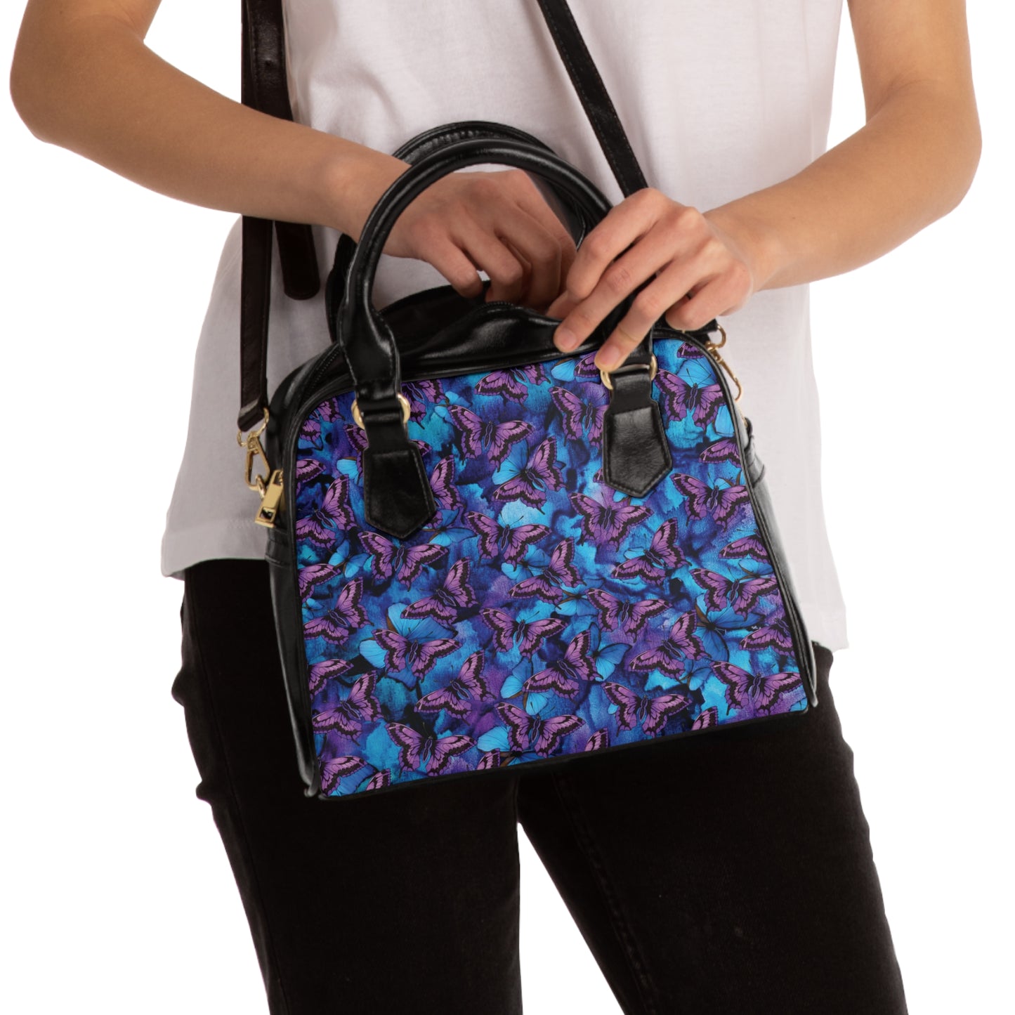 Butterfly Satchel Handbag