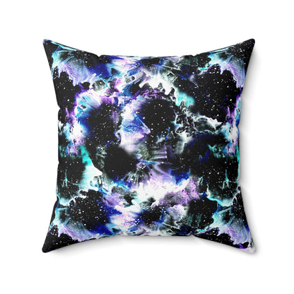 Faux Suede Square Pillow - Galaxy