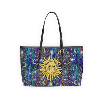 Shoulder Tote Bag - Celestial Sun and Moon - Limited Edition