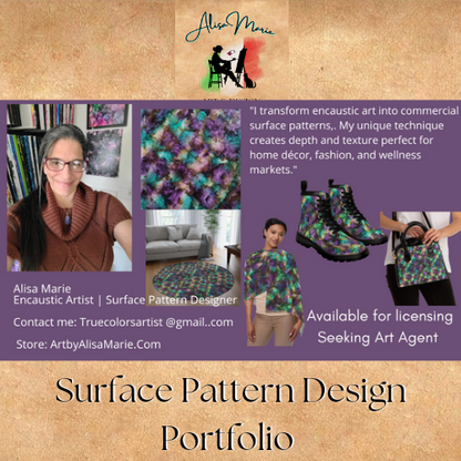 Surface Pattern Design Portfolio - Licensing Available