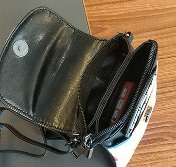 Crossbody Cell Phone Bag - Galaxy