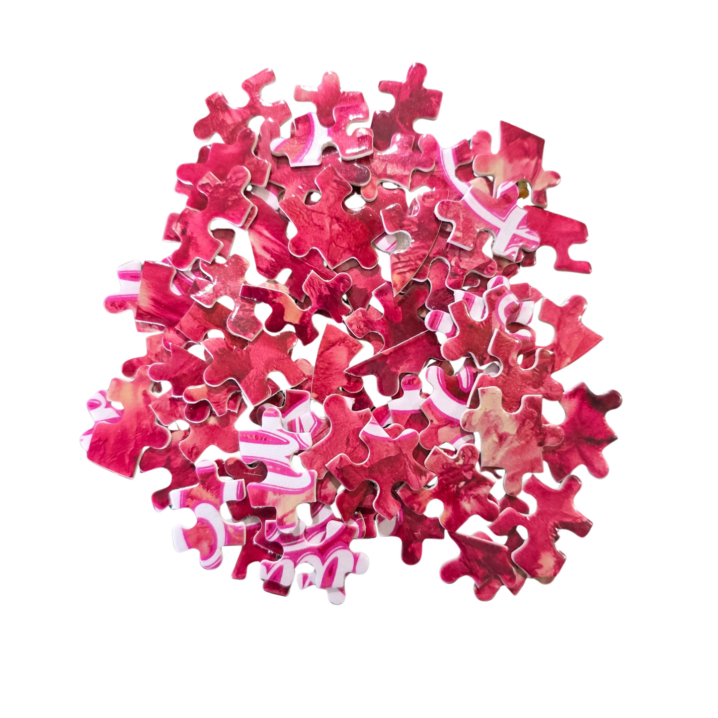 Stay Calm – Heart Puzzle 🌹