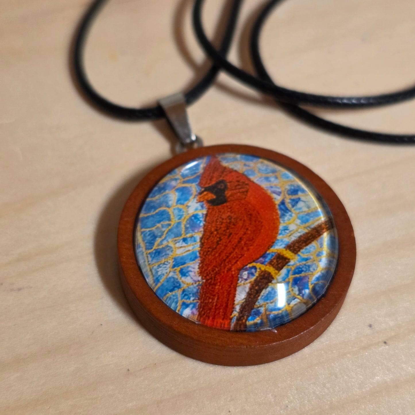 Always Beside You Cardinal Pendants - For Love and Remembrance