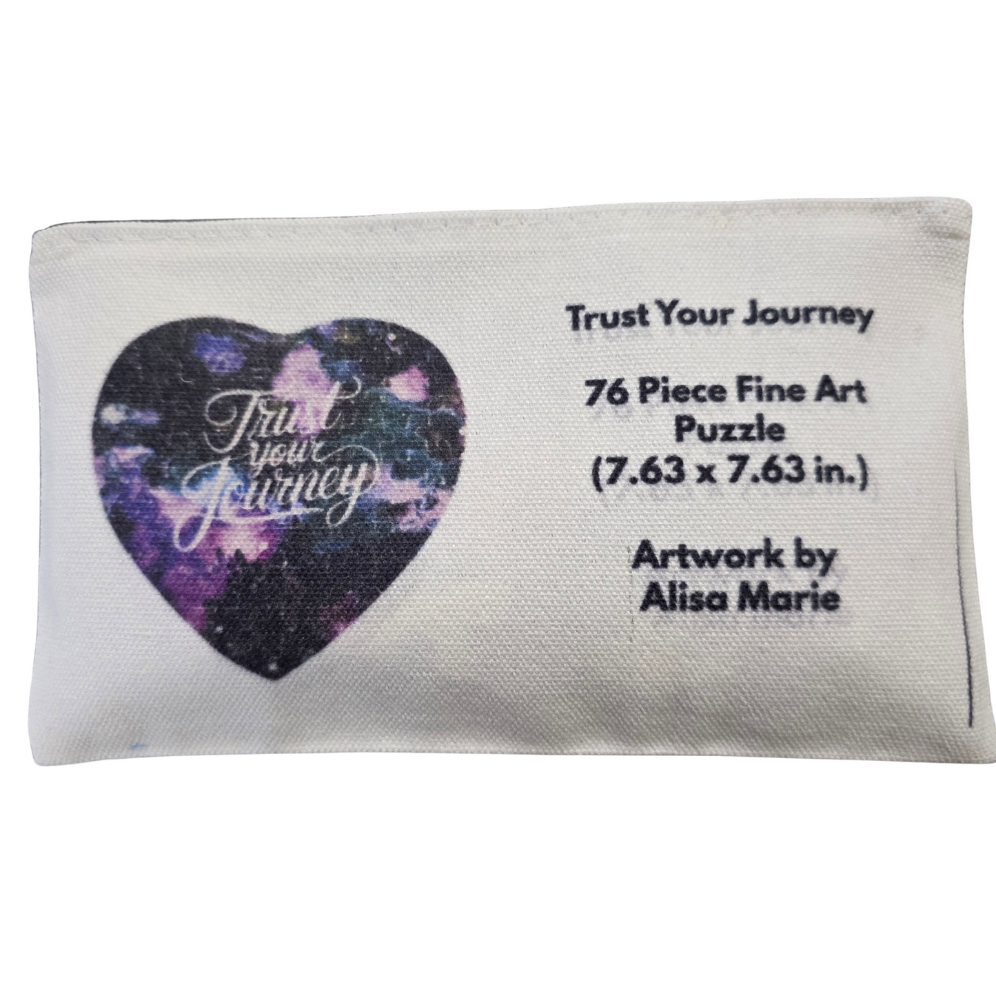 Trust Your Journey – Heart Puzzle 🌌