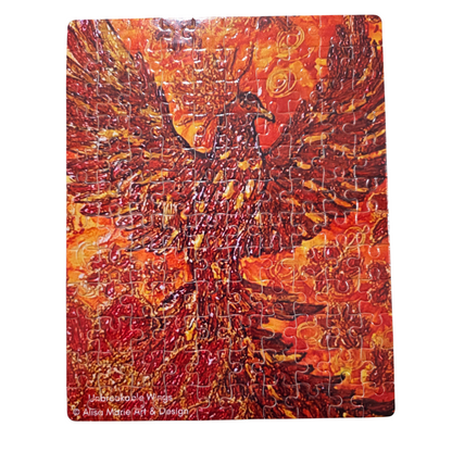 🔥 Unbreakable Wings Fine Art Puzzle