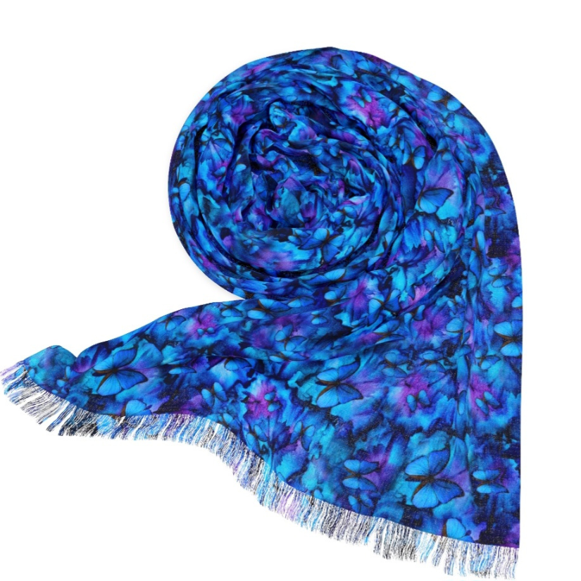 Wings of Hope Wearable Art Scarf