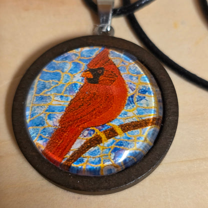 Always Beside You Cardinal Pendants - For Love and Remembrance