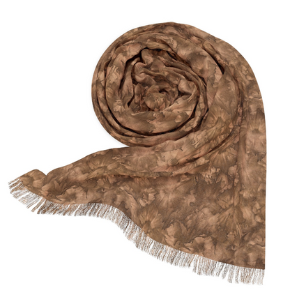 Mocha Bliss Wearable Art Scarf