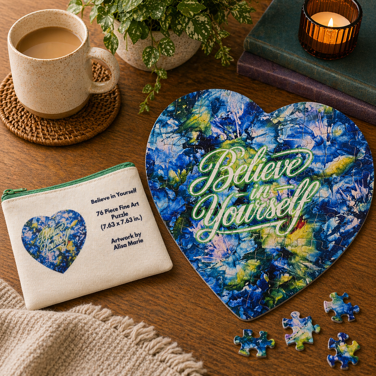 Believe in Yourself – Heart Puzzle