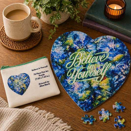 Believe in Yourself – Heart Puzzle
