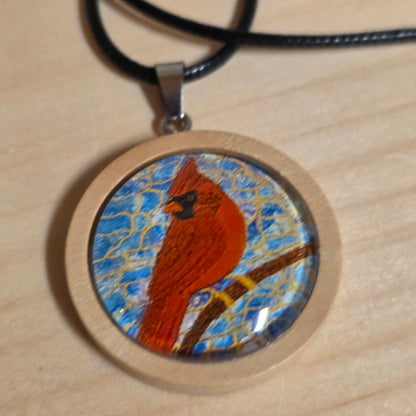 Always Beside You Cardinal Pendants - For Love and Remembrance