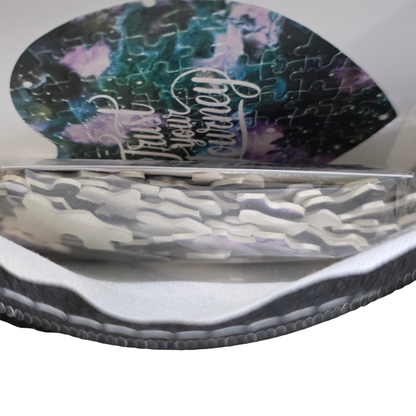 Trust Your Journey – Heart Puzzle 🌌