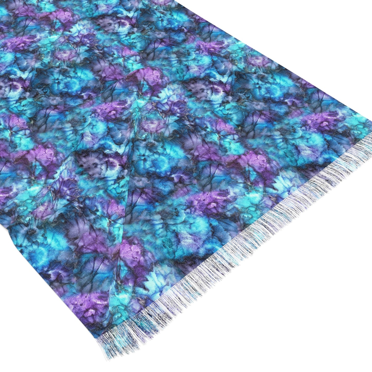 Just Breathe Fringe Scarf- Flow, Calm and Clarity